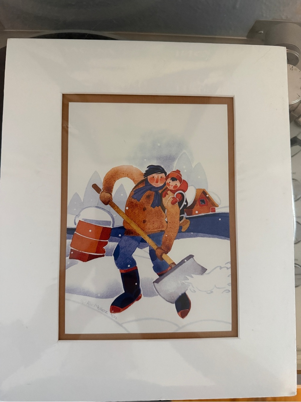 Double Duty 5x7 print by Rie Muñoz